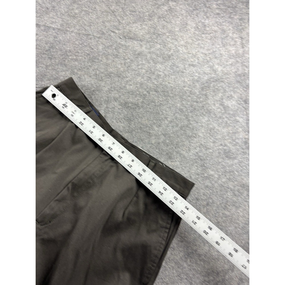 VTG Lands' End Womens 6R (26x31) Brown Pleated Dress Pants USA Old Money Classy - Picture 8 of 9